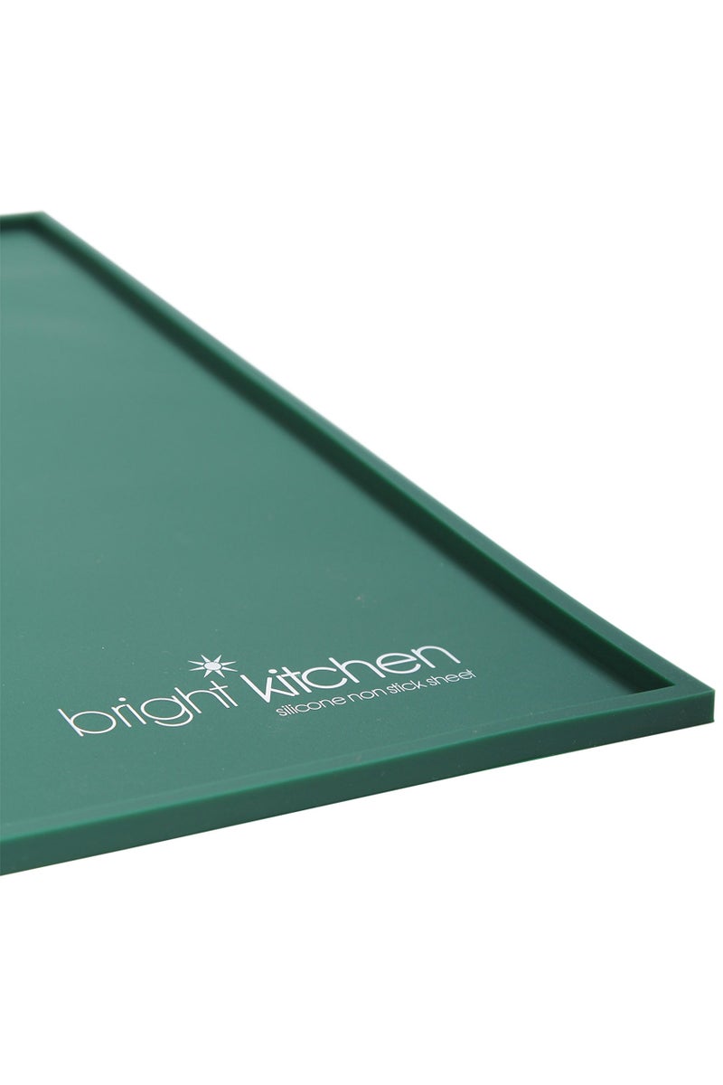 Bright Kitchen 3 Edge Sheets + 1 Triangle Mold + 1 Circle Mold - 14" x 14" Silicone Sheets for Excalibur Dehydrator Bright Kitchen Re-Usable Non-Stick Mat (3 Edge + 1 Triangle + 1 Circle) - Image 3